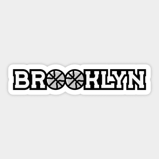 Brooklyn basketball city Sticker